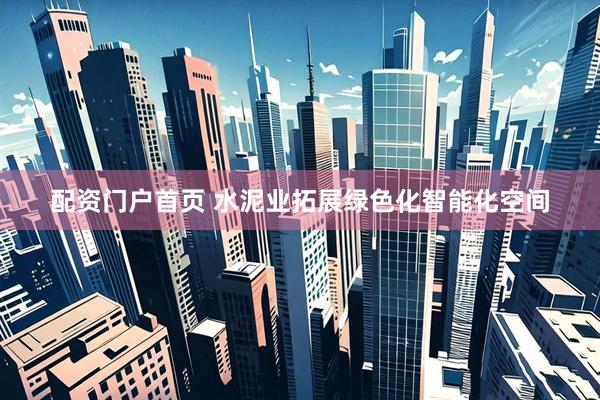 配资门户首页 水泥业拓展绿色化智能化空间